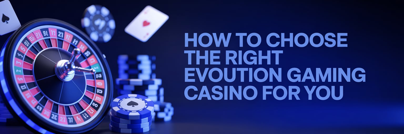 How to Choose the Right Evolution Gaming Casino for You